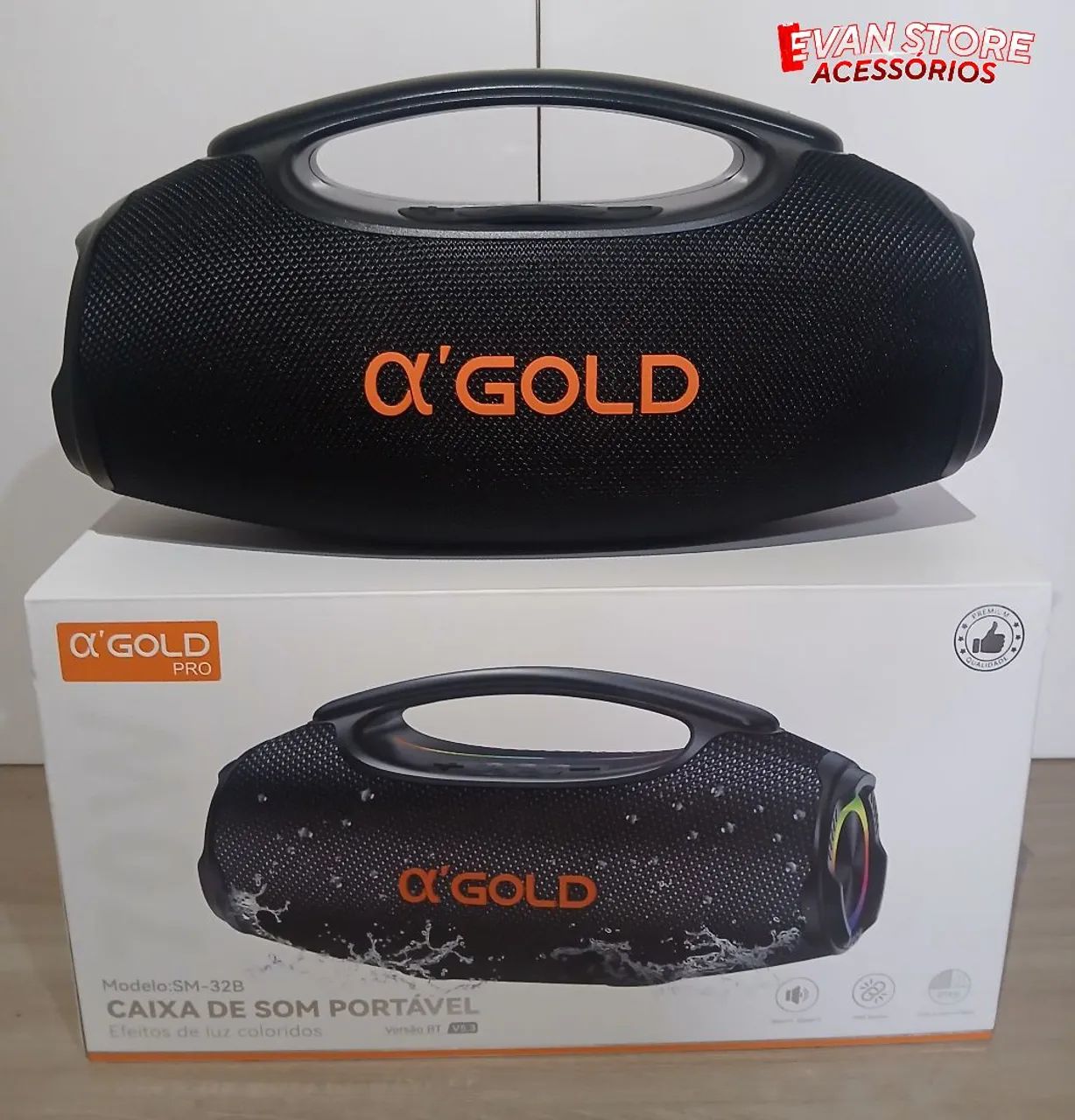 Caixa de som 70w Alfa'Gold Pro  - Foto 2