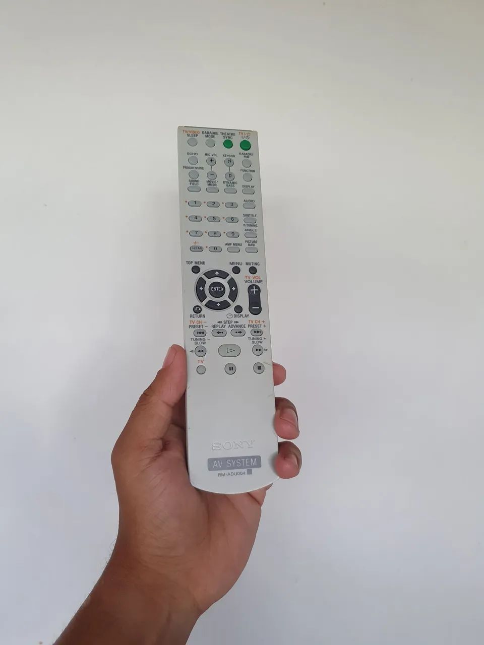 Controle Home Theater Sony AV System RM-ADU004