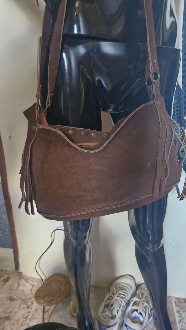 Bolsa couro legítimo  - Foto 2