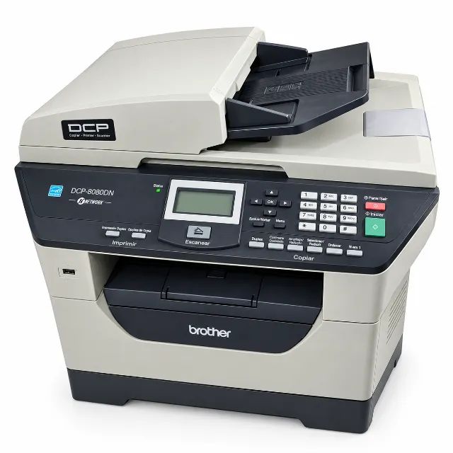 Impressora Laser Multifuncional Brother DCP-8080DN Duplex USB Rede