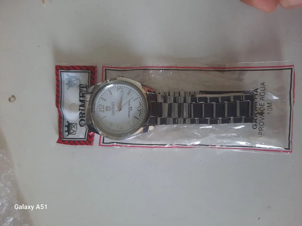 Relógio de pulso feminino Orimet prova de água  - Foto 2