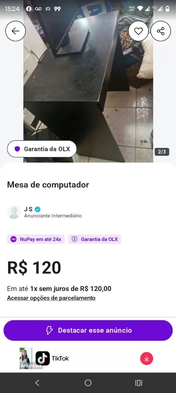 Mesa de computador - Foto 3