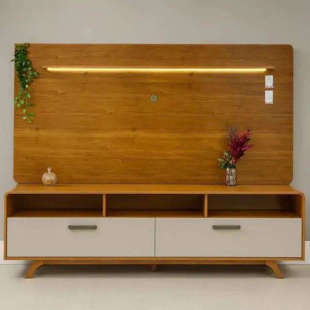 PAINEL + RACK CRISTAL  2,00M. PRONTA ENTREGA.