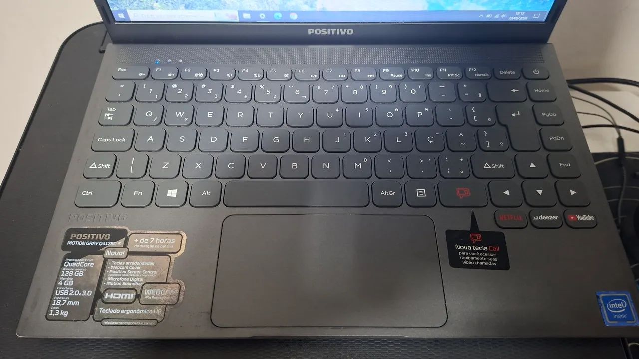 Notebook Positivo QuadCore 4gb de Ram e 128gb de armazenamento - Foto 2