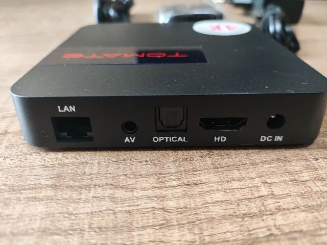 SMART BOX TOMATE MCD-121 4K ANDROID 2GB RAM 16GB ROM selo ANATEL - Seminova - Foto 2