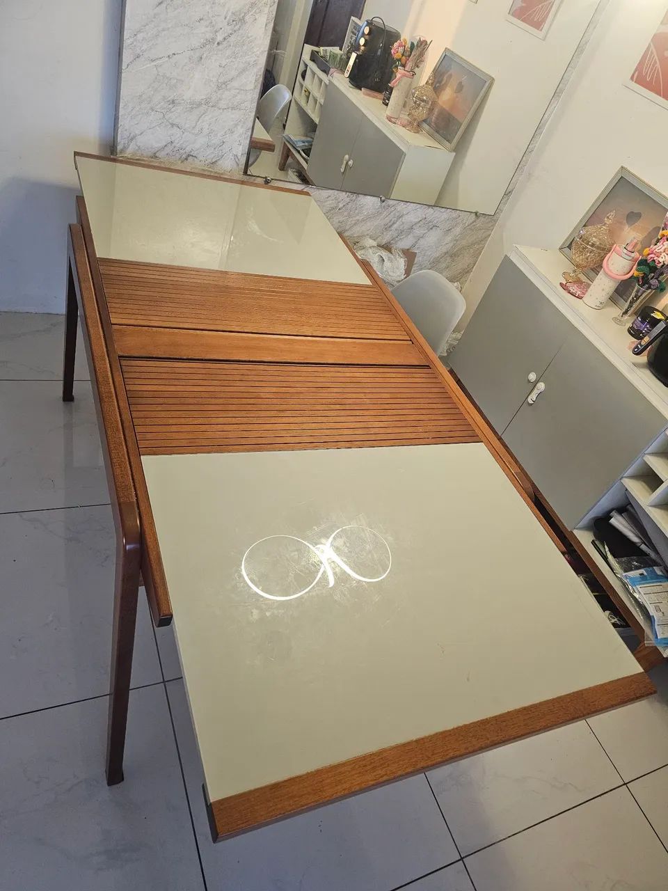 Mesa em Madeira Maciça Extensiva