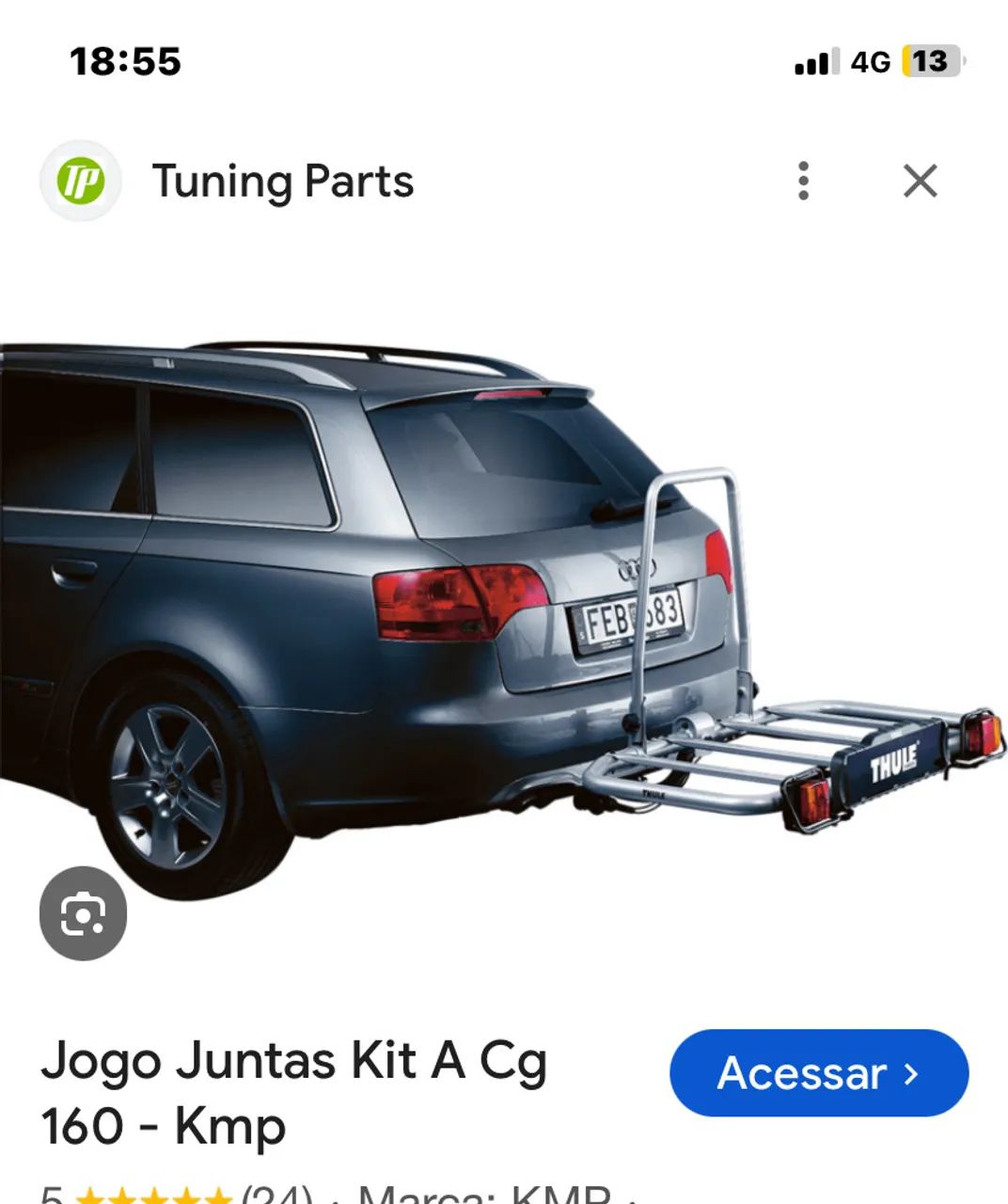 Suporte easybase thule