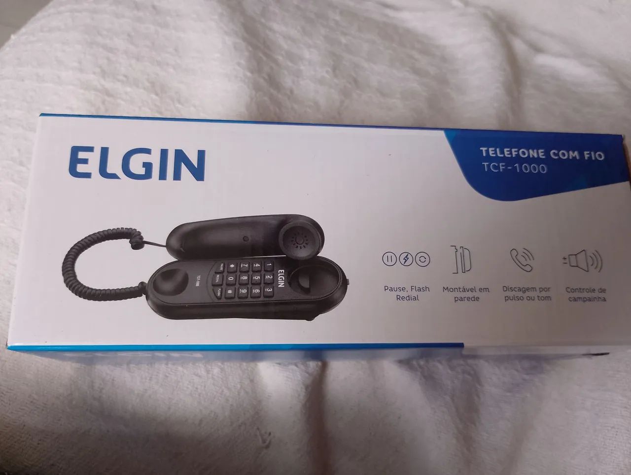 Telefone com fio elgin interfone - Foto 2