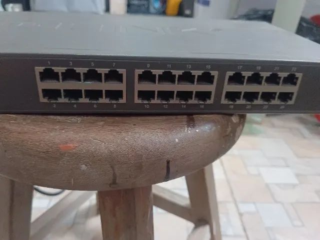 Switch de rede de 24 portas TP-Link TL-SF1024 - Foto 5