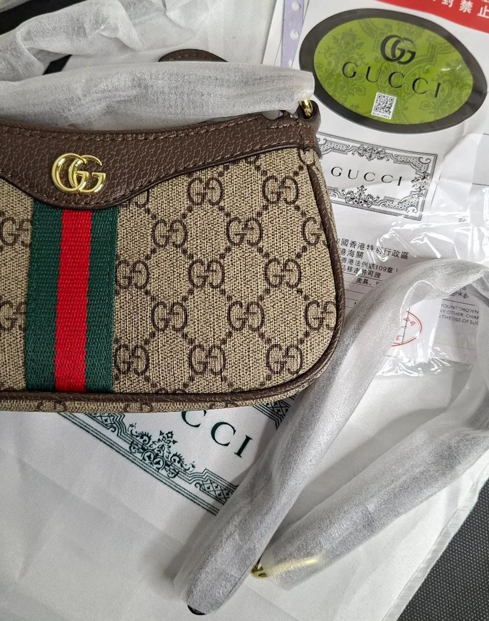 Bolsa de ombro Gucci Ophidia  - Foto 2
