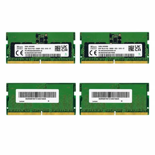 Kit 16GB DDR5 Notebook SK Hynix 5600MHz 2x8GB - Memória RAM
