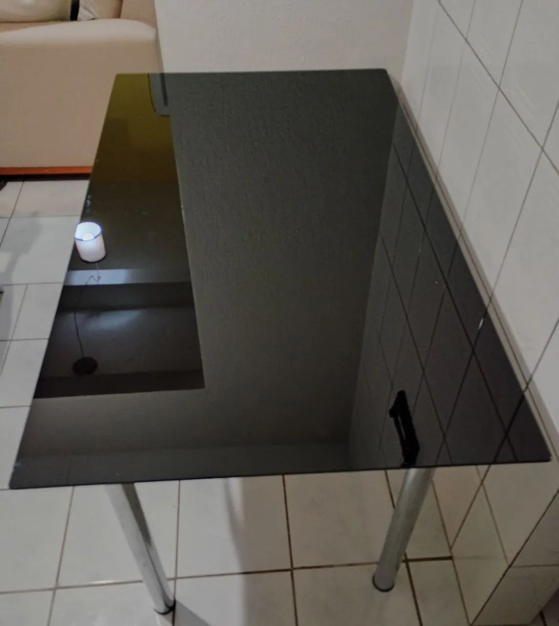 Mesa com Tampo de Vidro - Foto 2