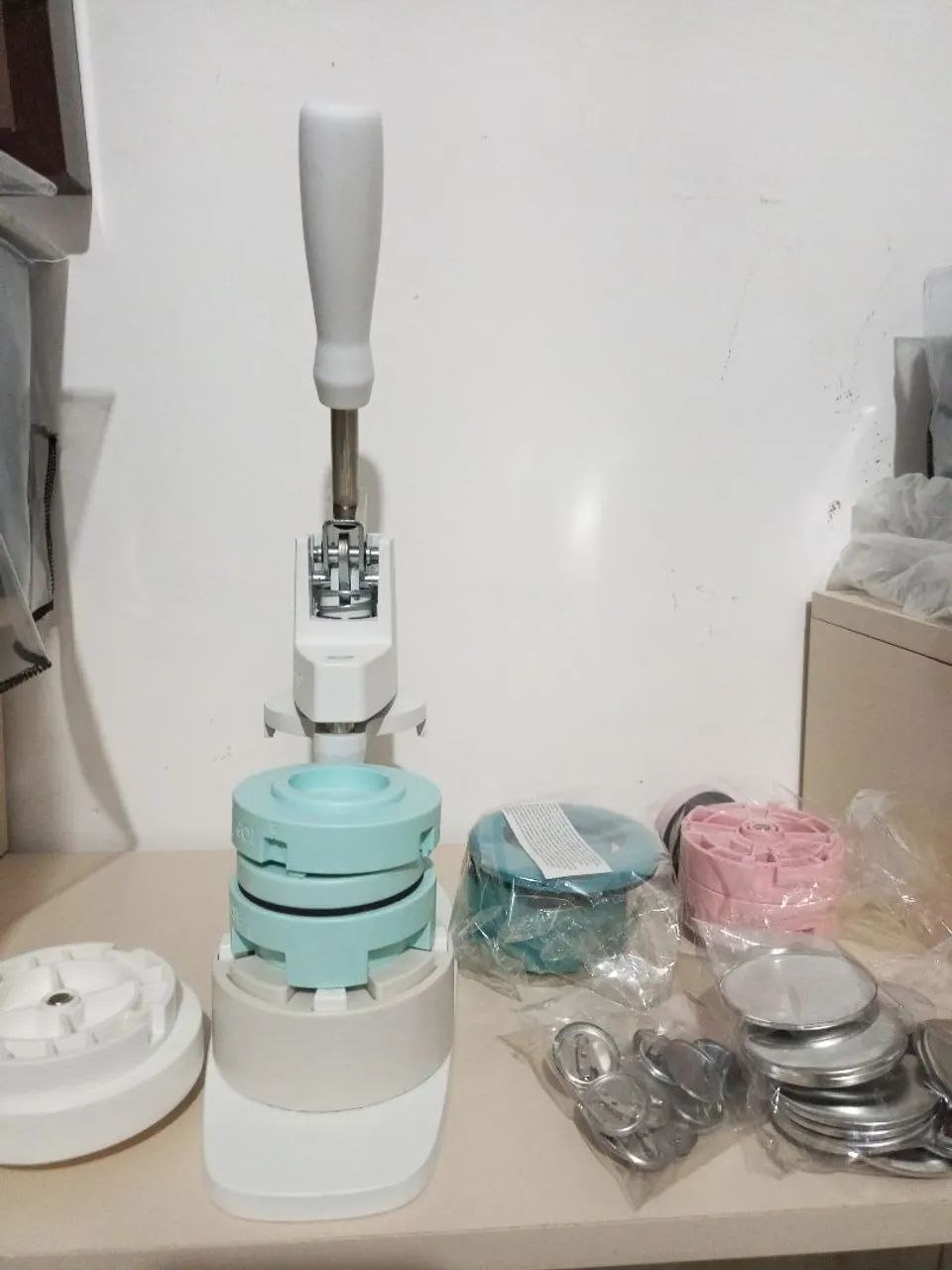 Máquina de Bottons - Button Press