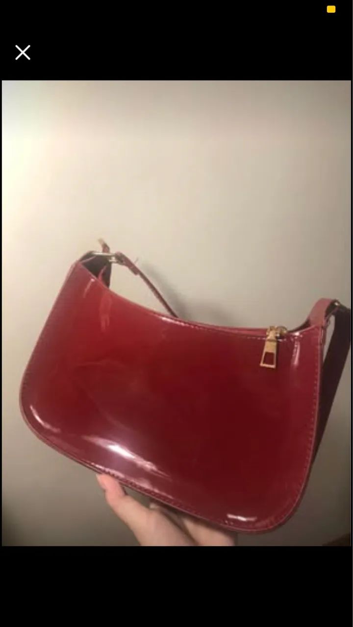 Bolsa de axila vermelha - Foto 3