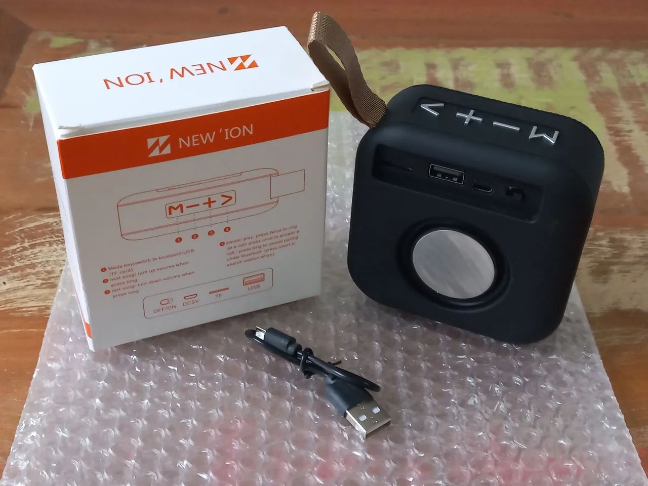 Caixa de som portátil Bluetooth - NOVA - Foto 2