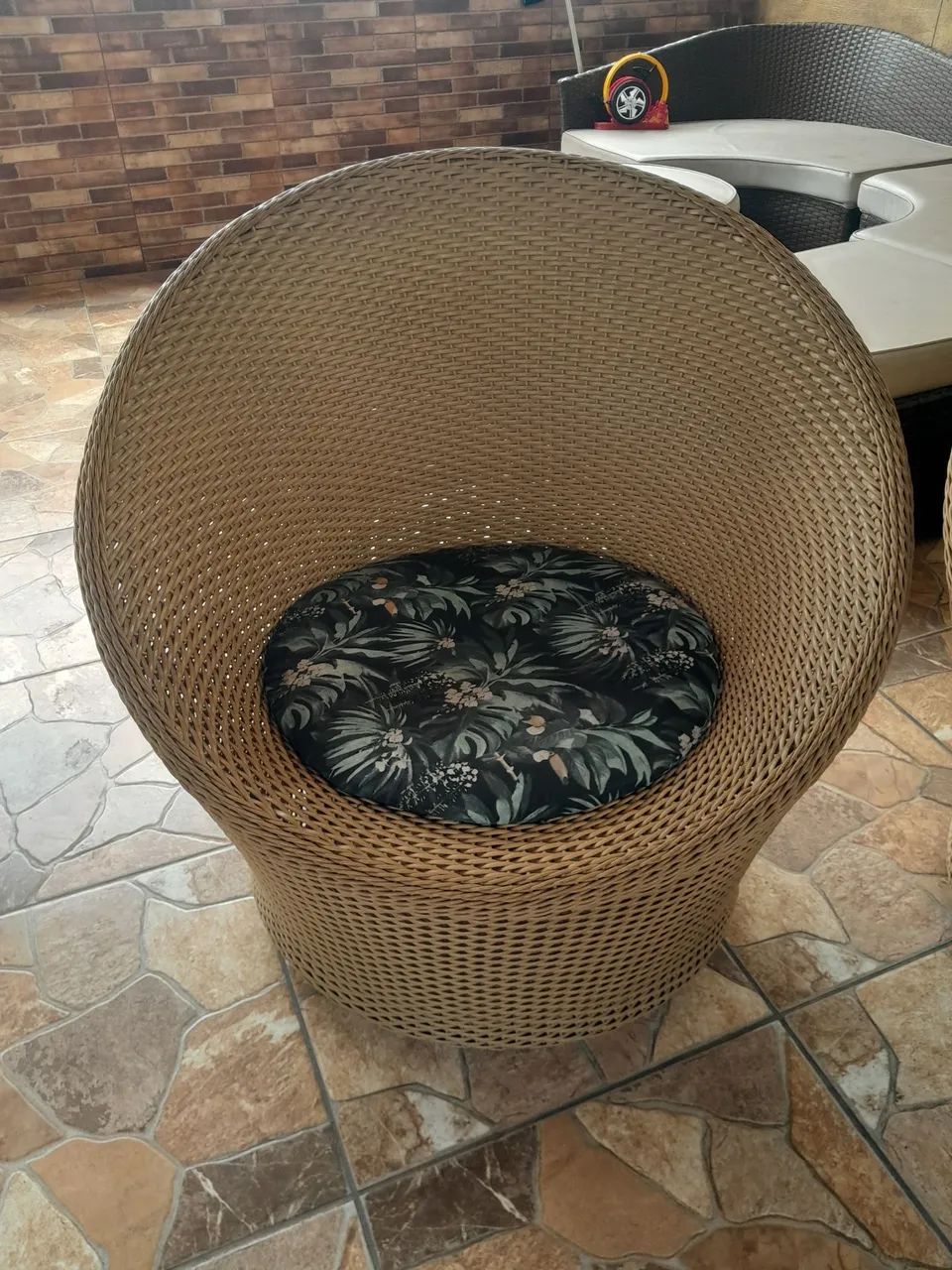 Conjunto de 2 chaise em fibra sintetica  - Foto 4