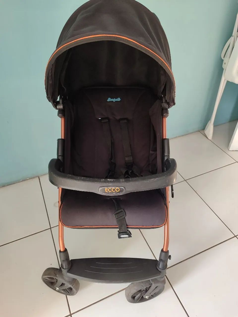Cadeira de balanço e carrinho de bebe  - Foto 5
