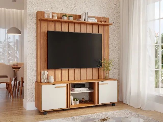 Home Olinda para Tvs ate 60", 100% MDF - Permobili - Foto 2