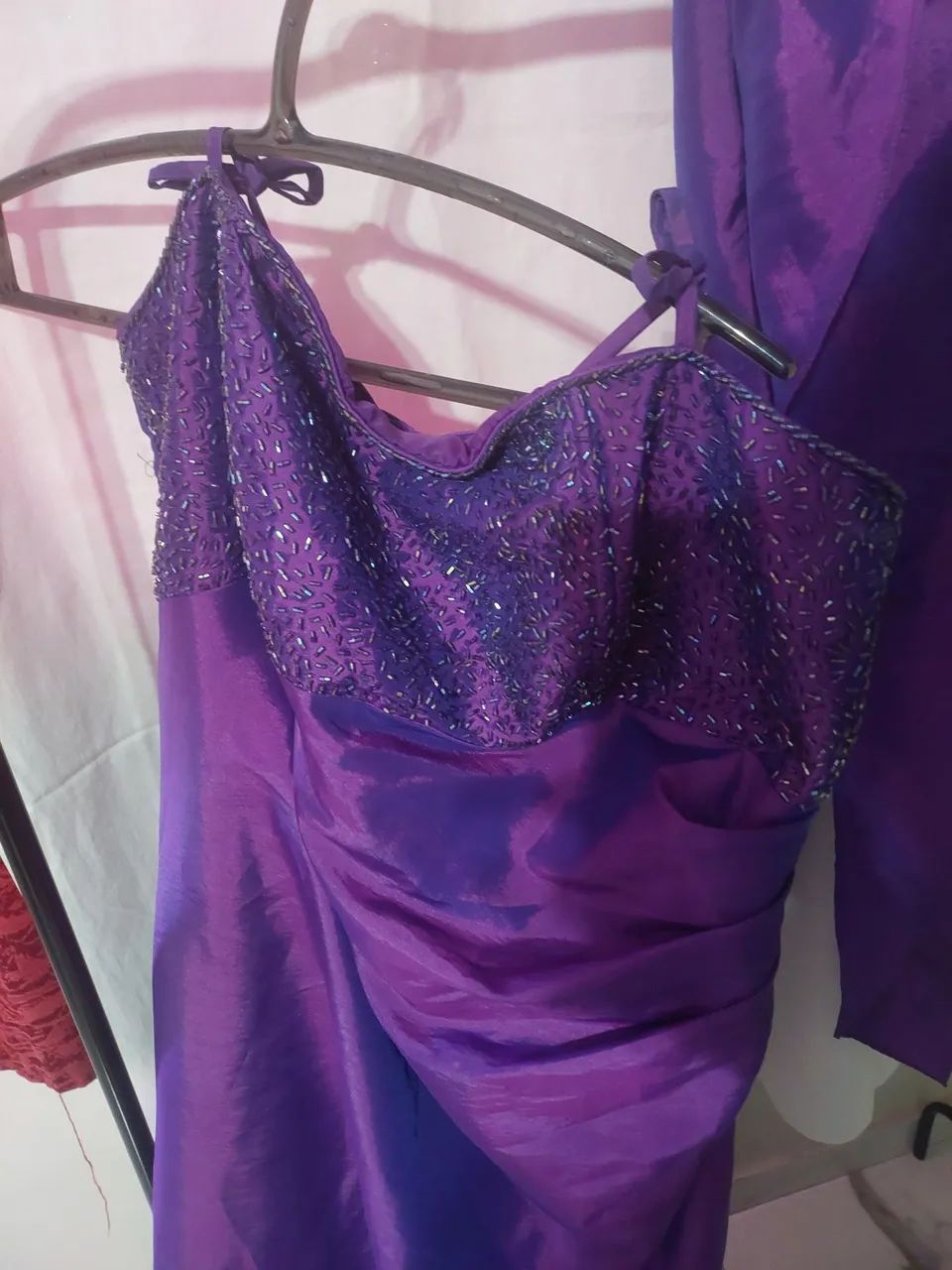 Vestido  plus size Exg  longo de festa