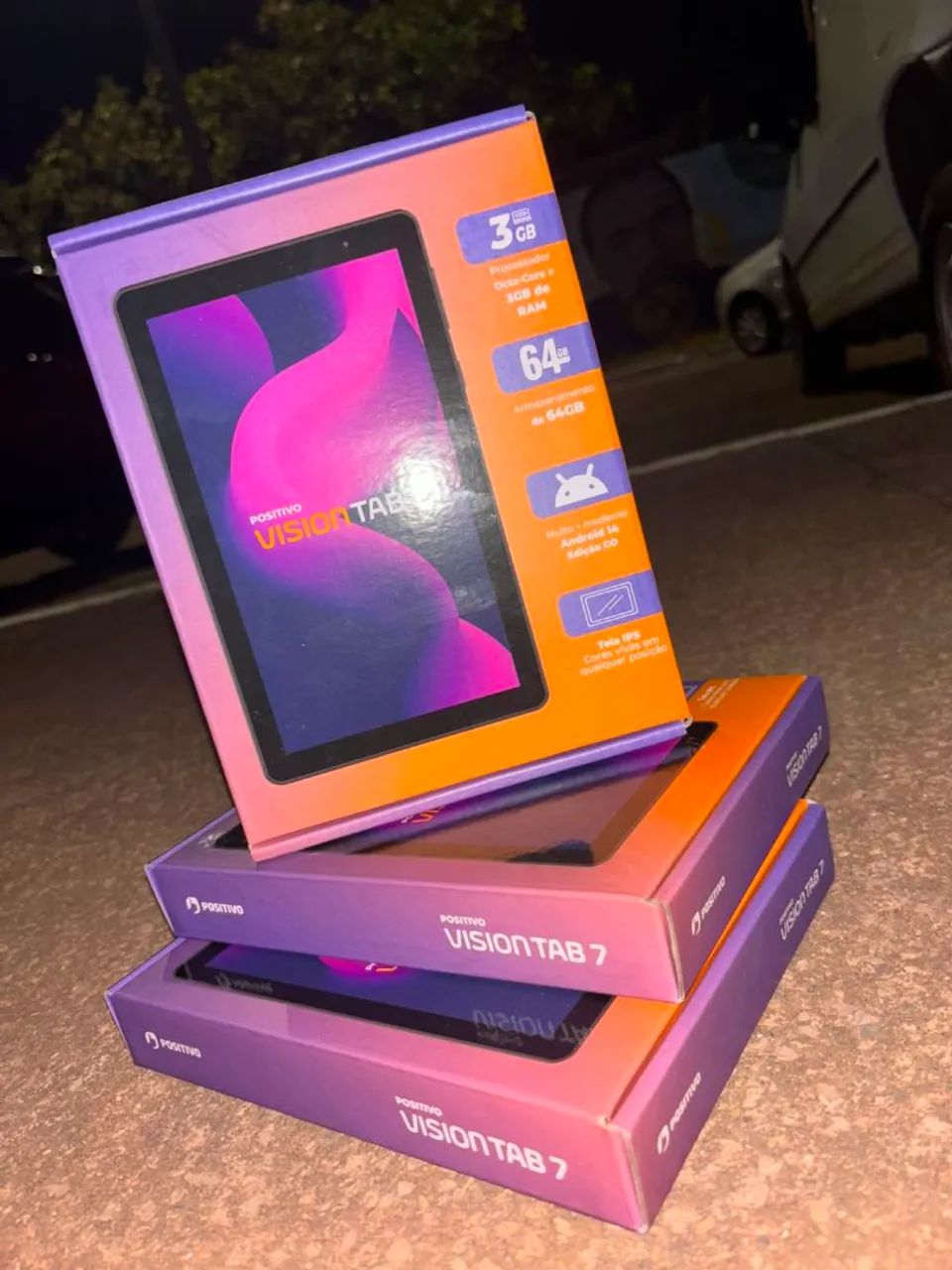 Tablet Positivo Vision Tab 7 Novo ? 3GB RAM, 64GB, Android 14 - Foto 3