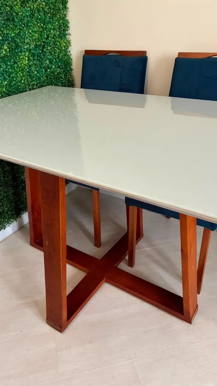 Mesa de jantar com 4 cadeiras - Foto 4