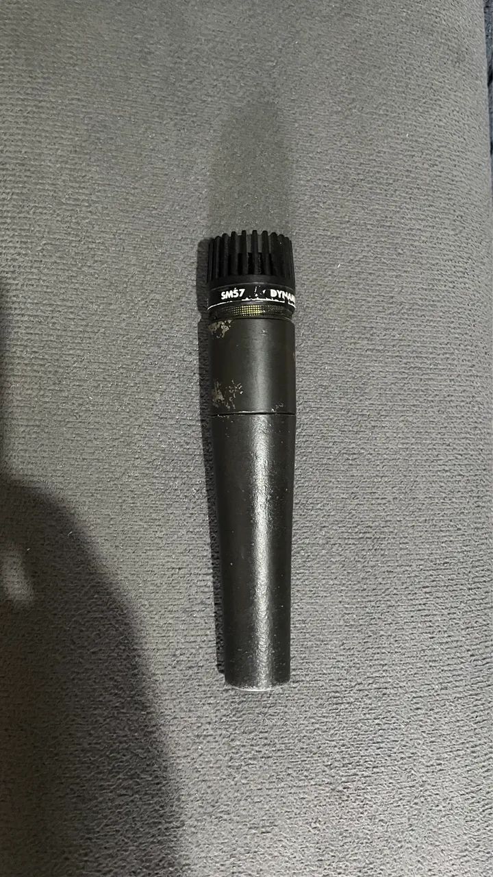 Microfone Shure Sm57 - Microfones e Gravadores - Recanto das Emas