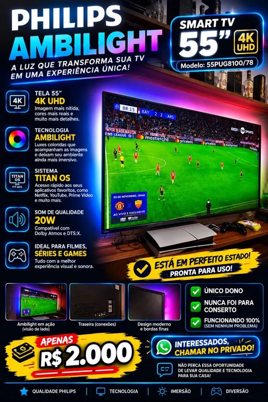 Tv smart 55 - Foto 5