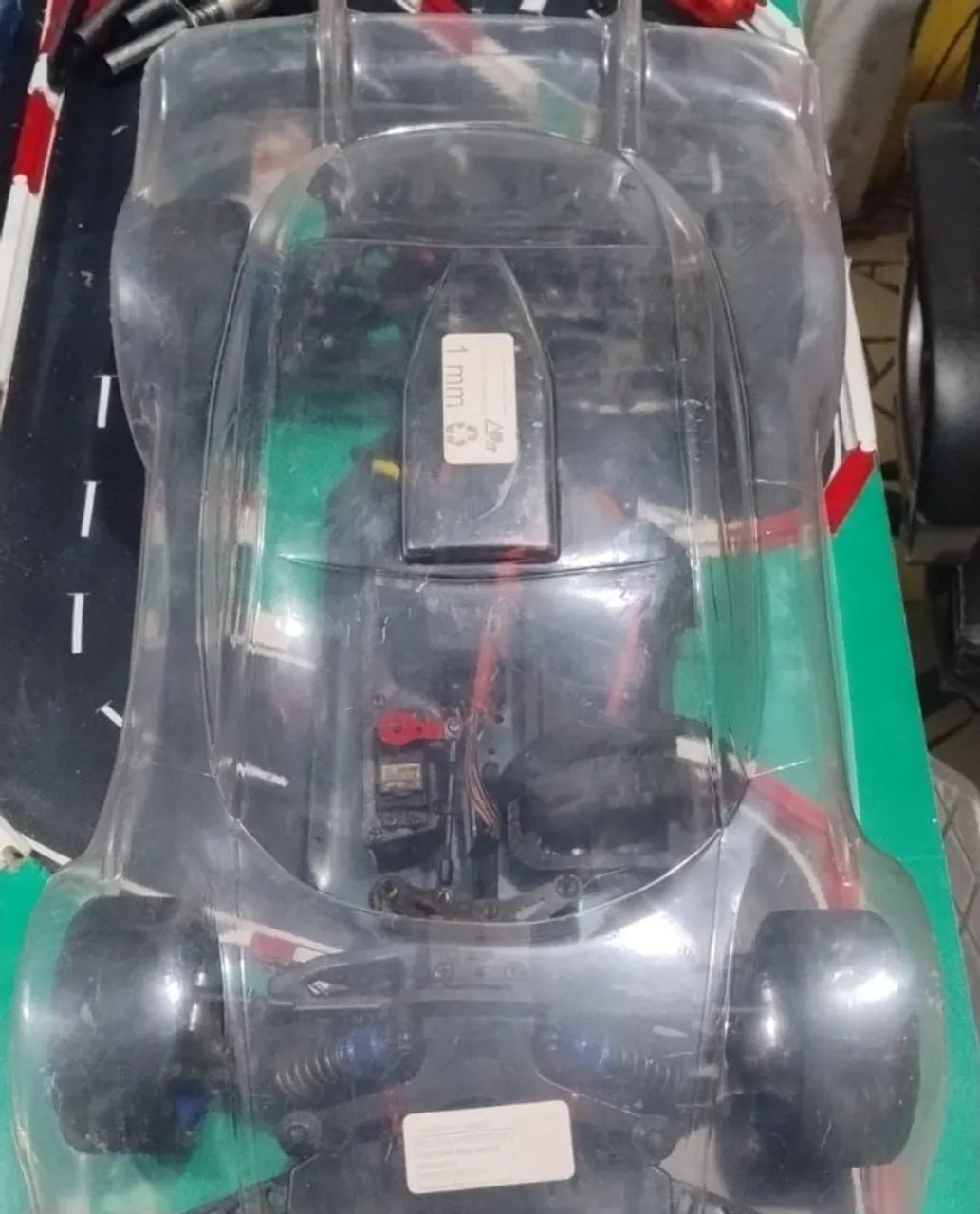 Kyosho GT2 1/8 Eletrico (Todo Revisado, funcionado perfeitamente) - Foto 2