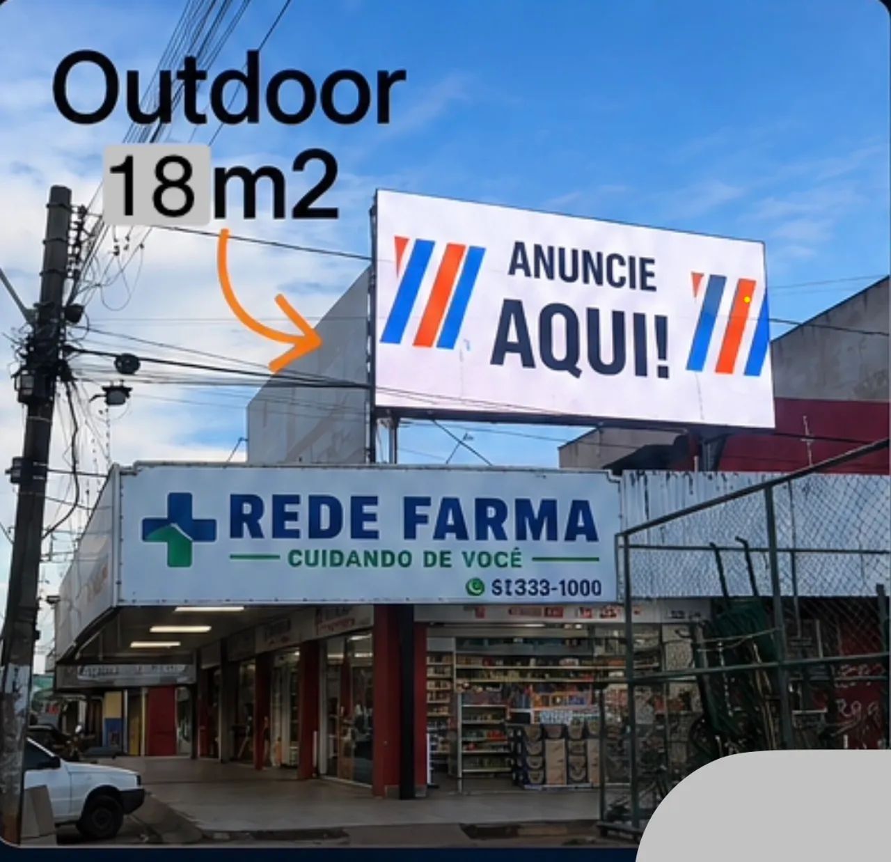 Painel LED outdoor 