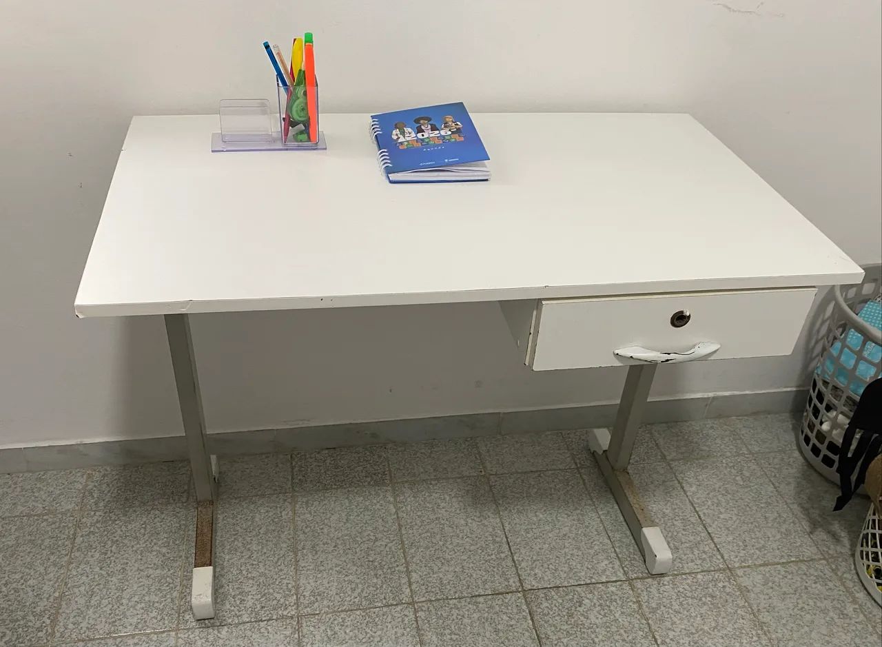 Mesa para Escritório- Branca - Foto 2