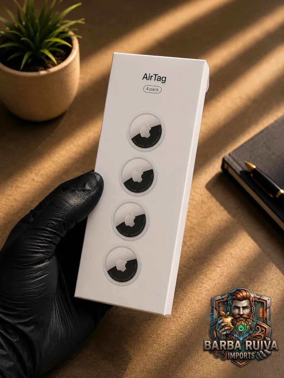 Apple AirTag gen 2 pack com 4 lacrado