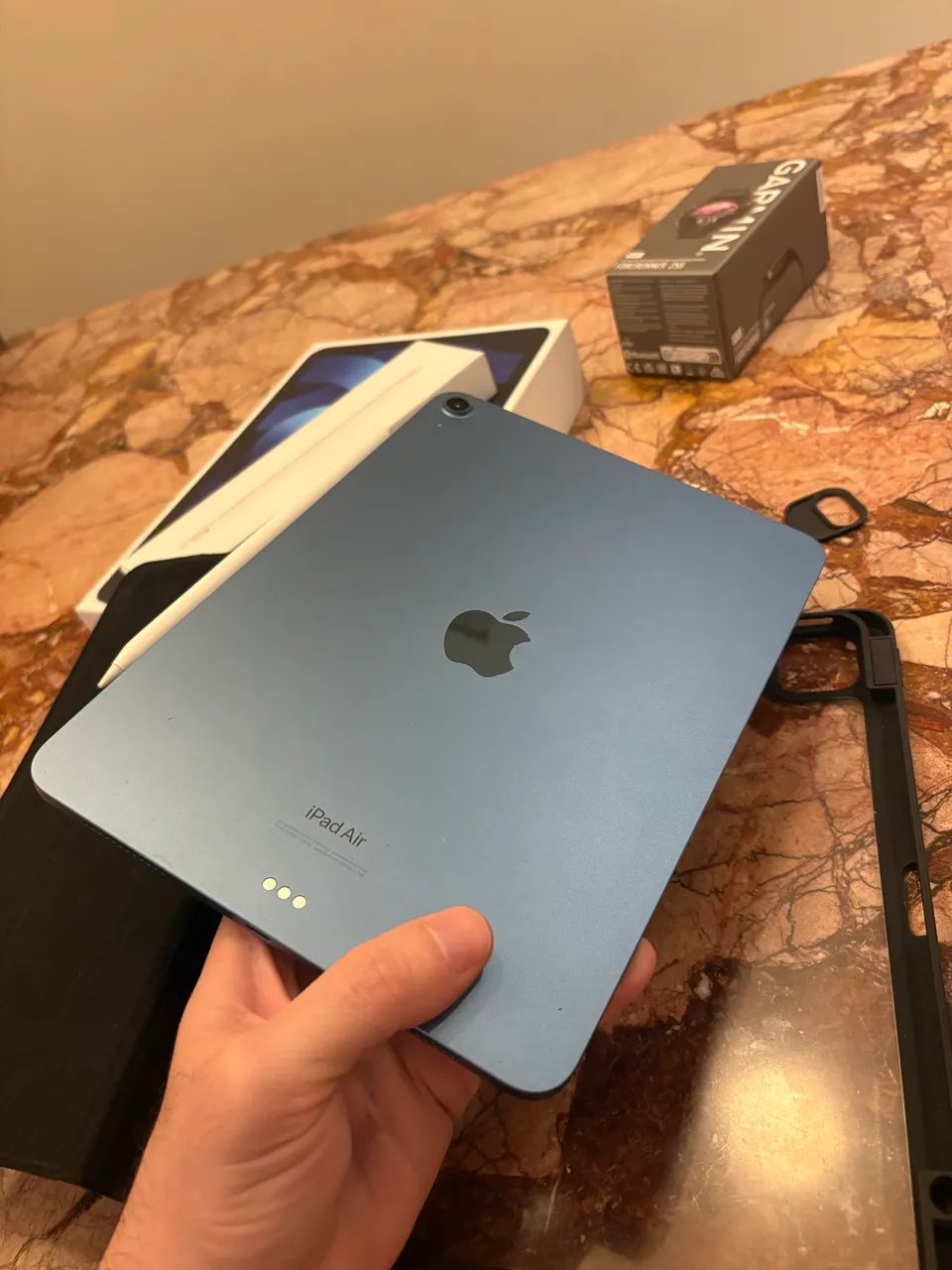iPad Air 5º 256g Blue + Apple Pencil 2ª Geração - Tablets e E