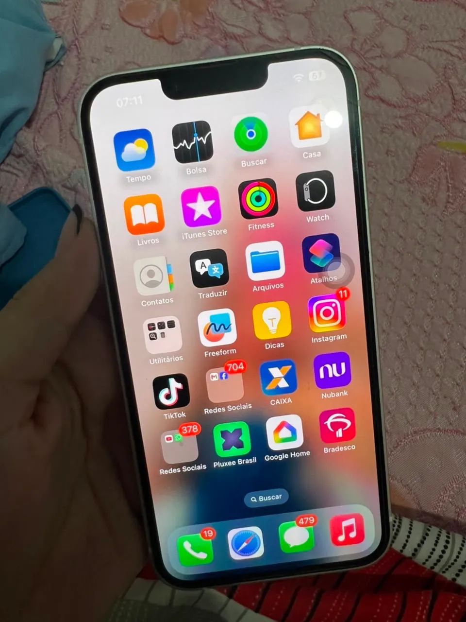 iphone 13 128gb branco  - Foto 4
