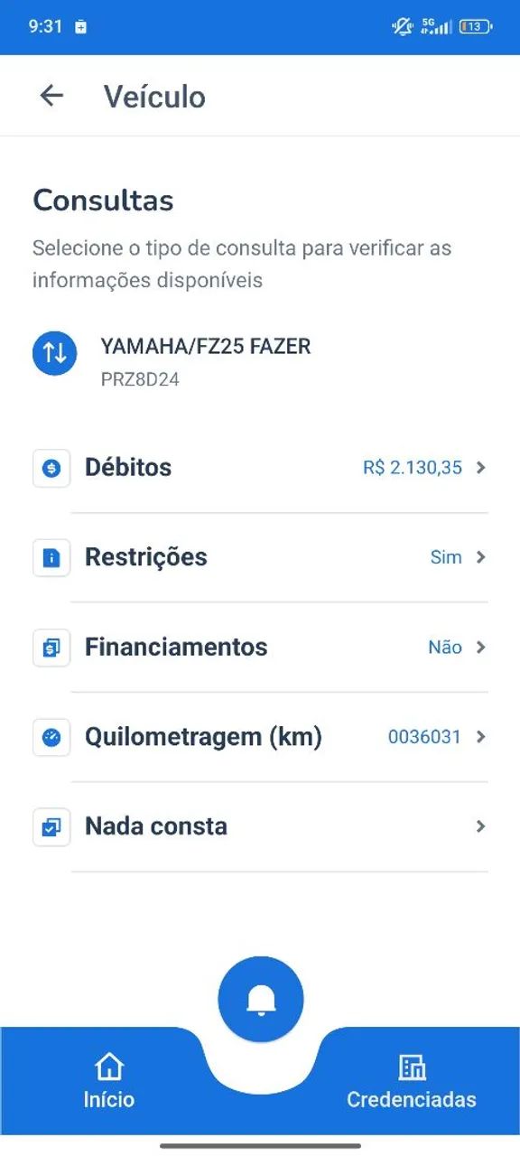 Fazer 250 com algumas avarias - Foto 4