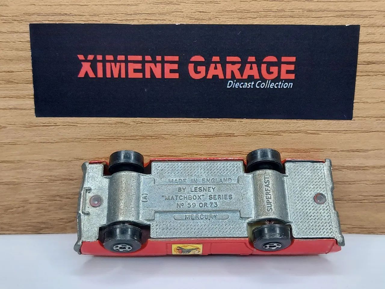 Matchbox Lesney Cougar Fire Chief Car Superfast  - Foto 4