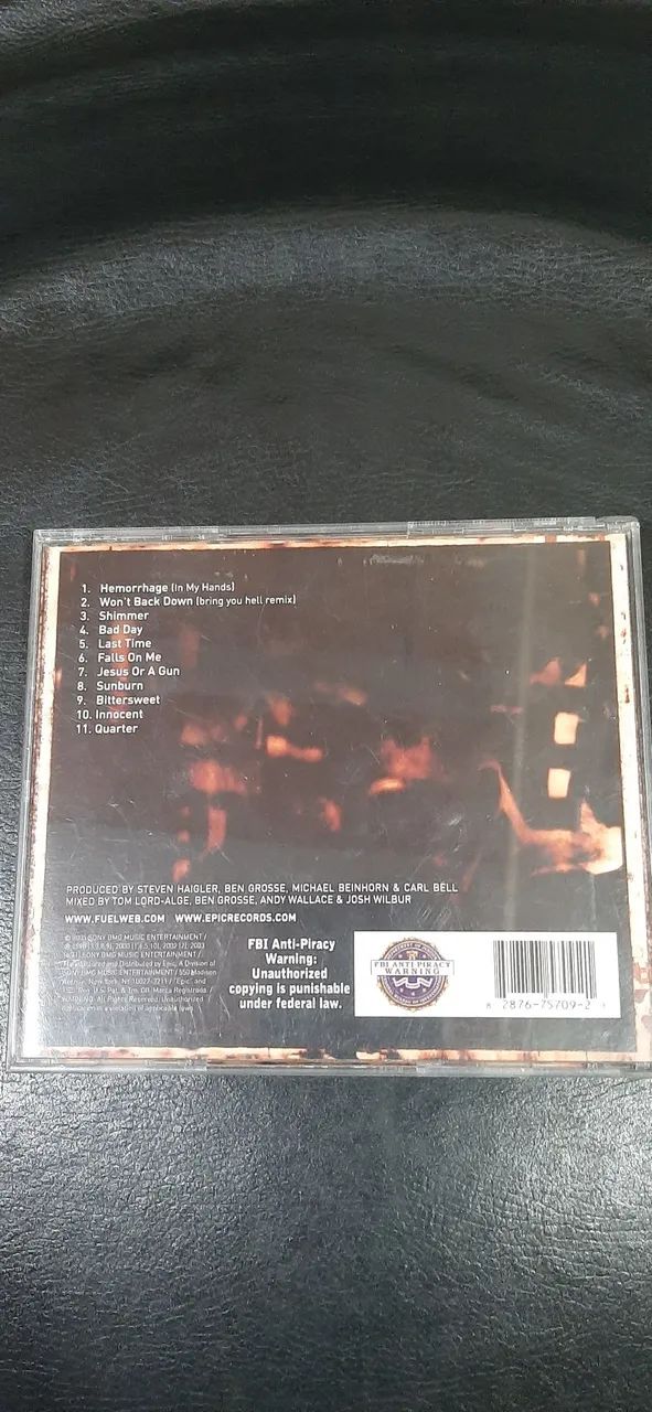 CD THE BEST OF FUEL (  importado) - Foto 2