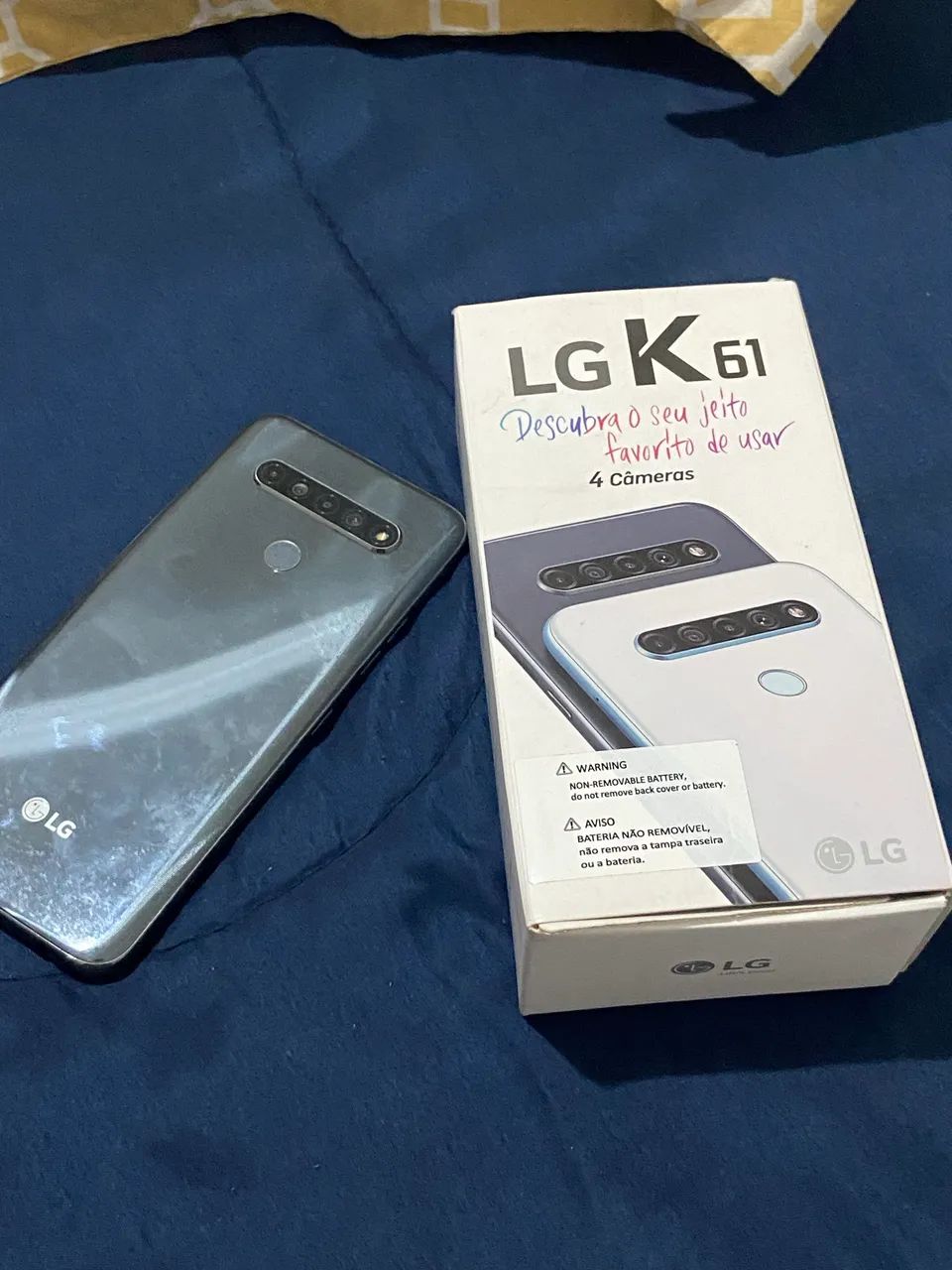  LG K61 em bom estado  - Foto 4