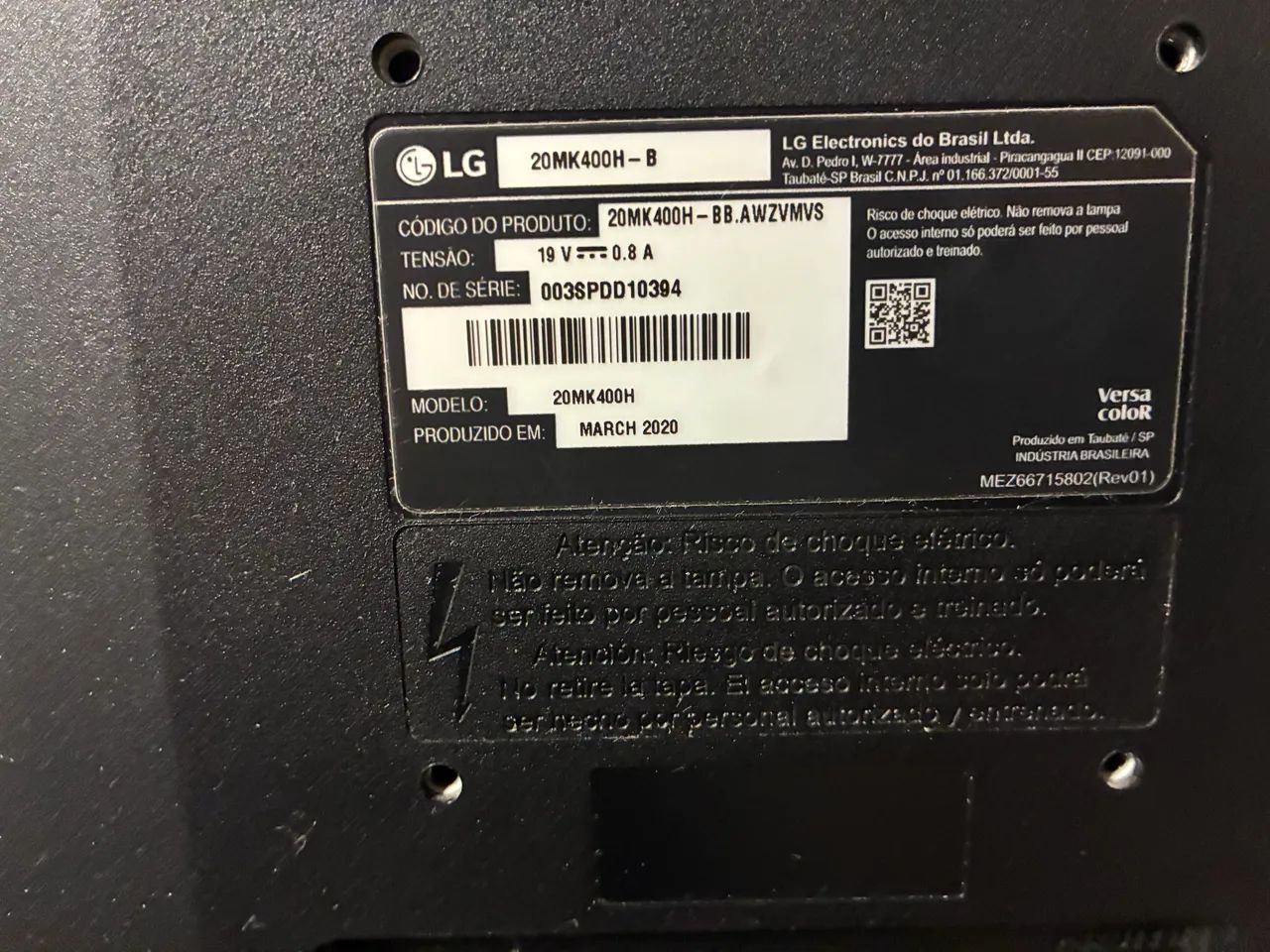 Monitor LG 19.5 Polegadas em ótimo estado de conservação. - Foto 3