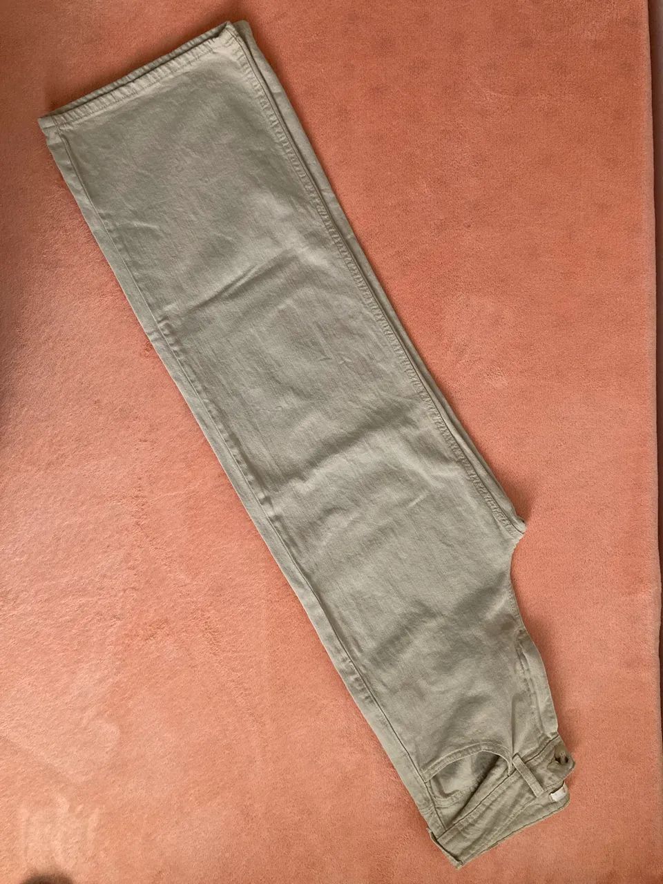 Calça wide leg bege - Foto 2