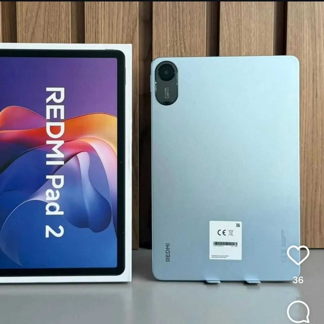 Tablet Redmi Pad 2. Novo lacrado com garantia e pronta entrega  - Foto 2