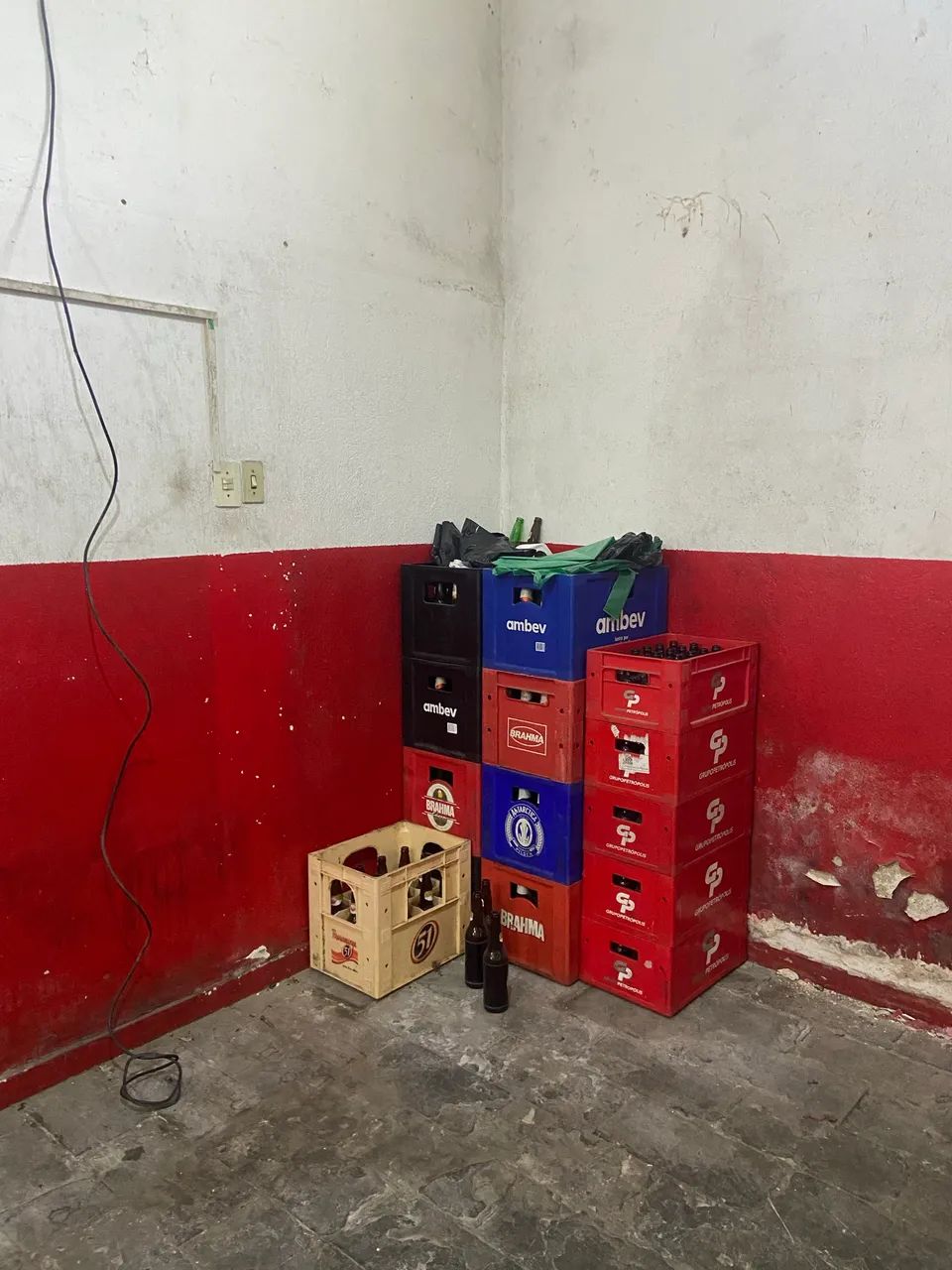 Engradados de cervejas 