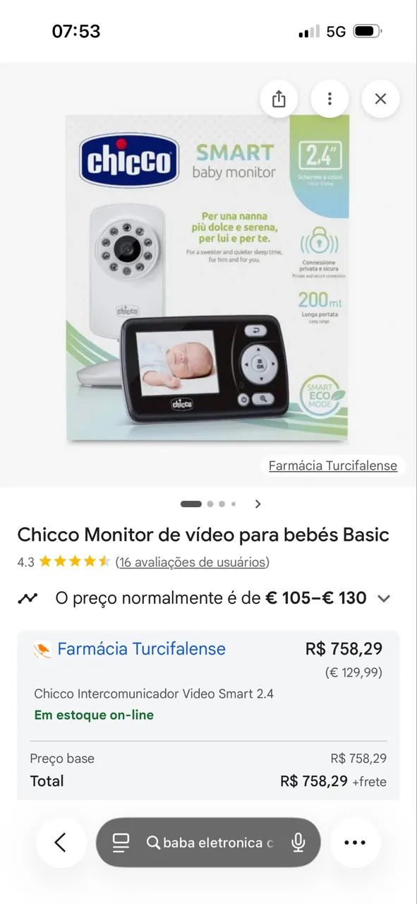 Babá eletrônica  - Foto 3
