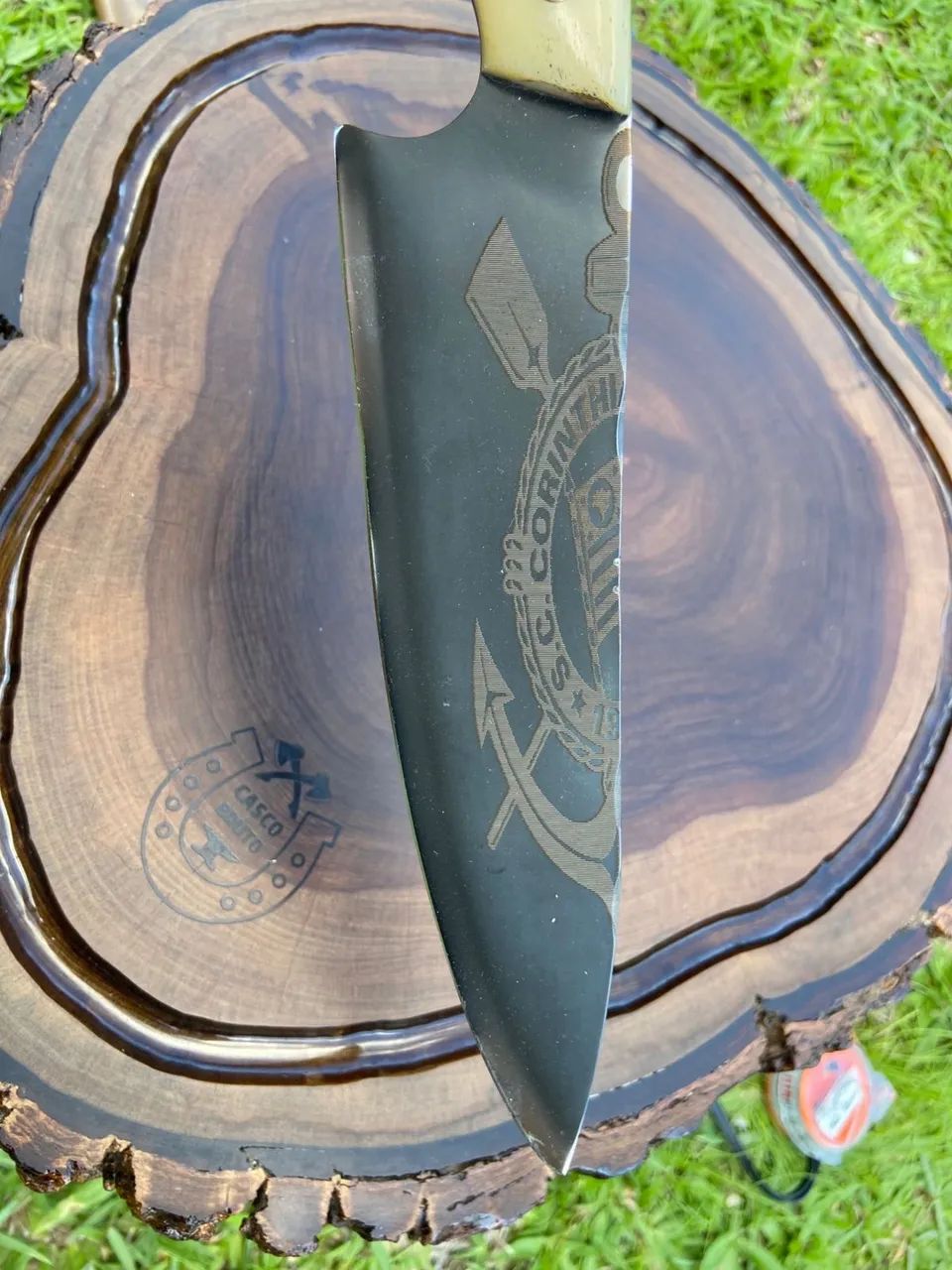 Faca artesanal Corinthians 