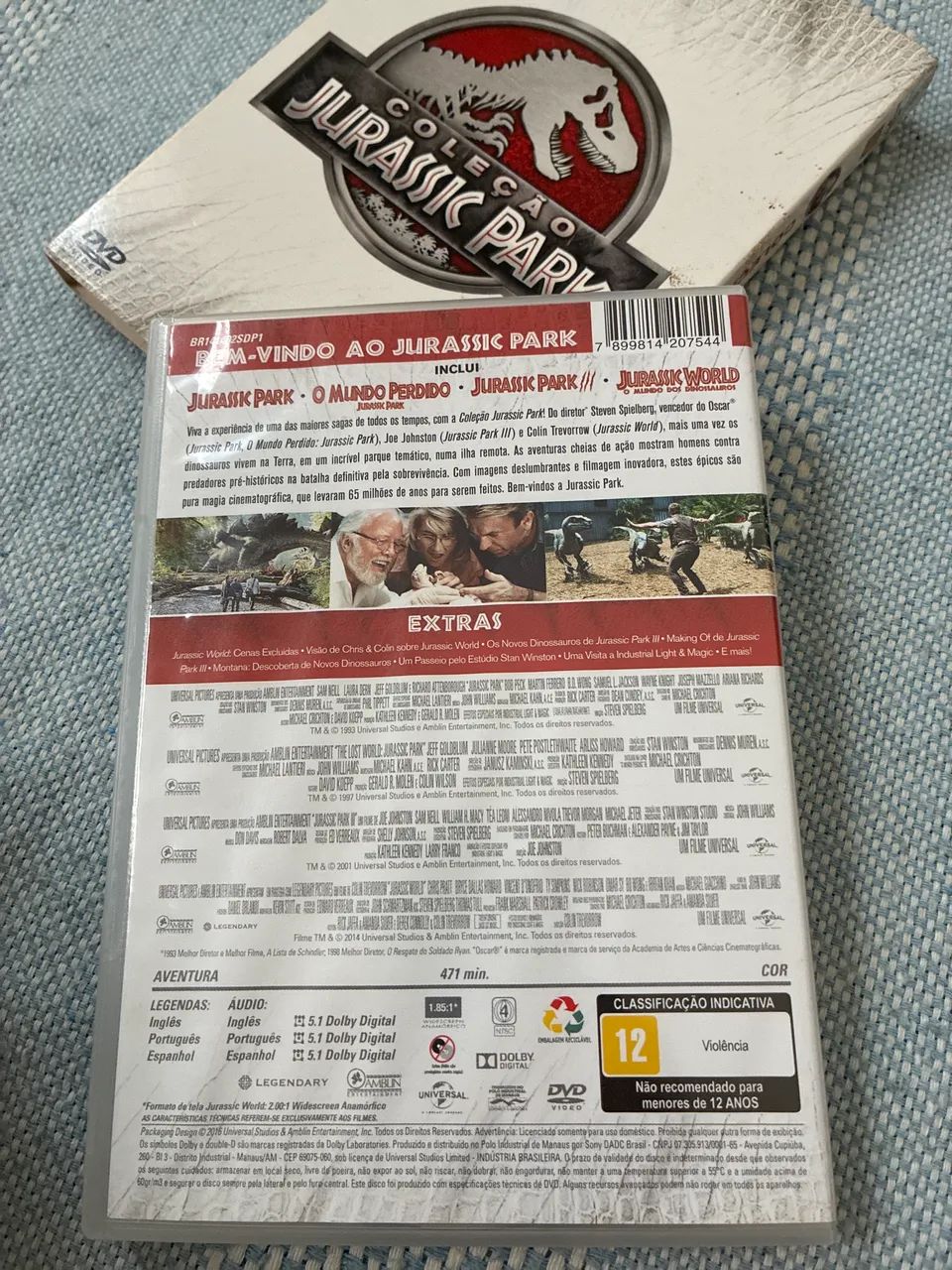 Box DVD Coleção Jurassic Park - Foto 2