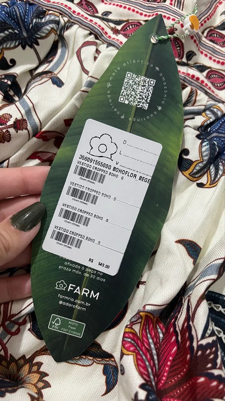 vestido FARM nunca usado - Foto 4