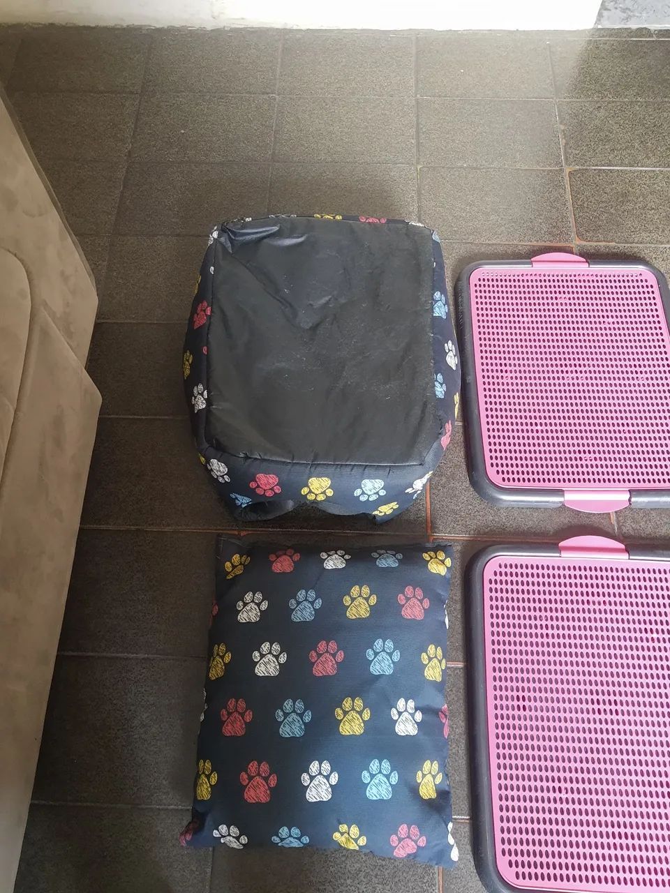 Caminha para pet + dois tapetes higiênico  - Foto 5
