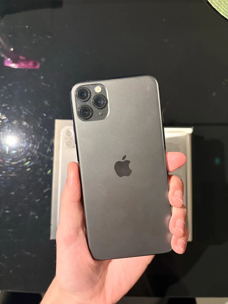iPhone 11 Pro Max Cinza Espacial 256gb