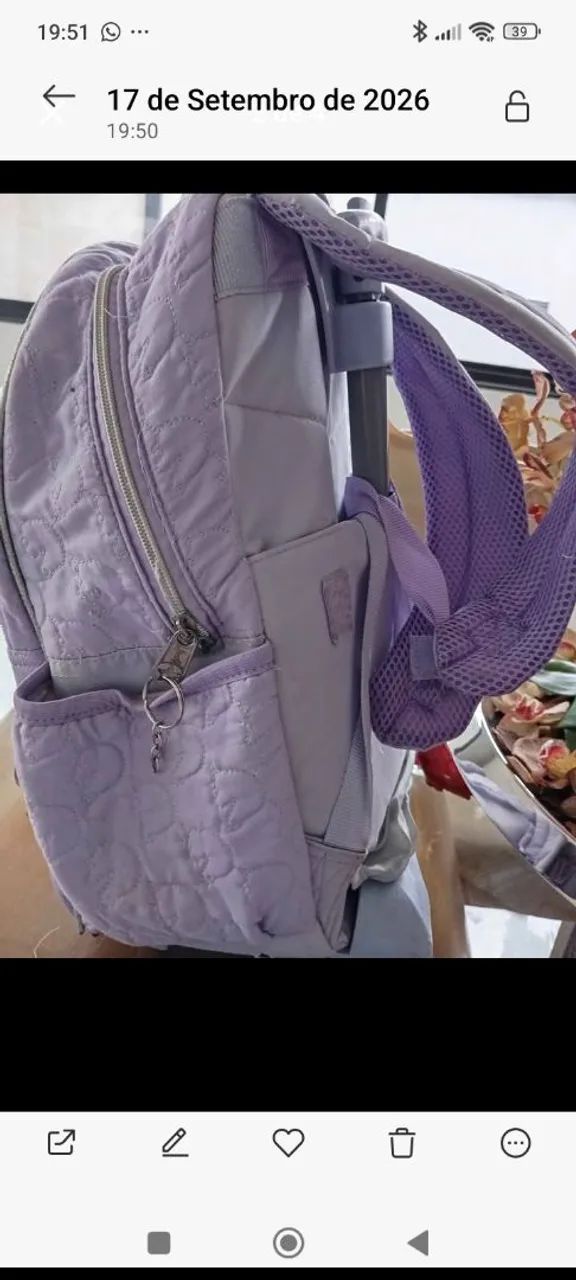 Conjunto Mochila e Lancheira _ Marca " Just" - Foto 2