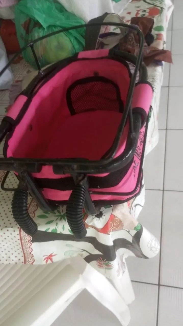 Cadeirinha Pet Bike Dog - Rosa - Altmayer  - Foto 2