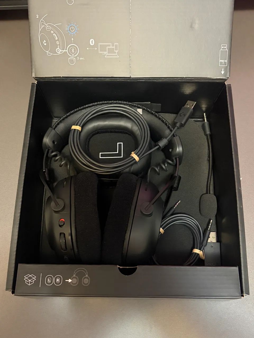 Logitech G Pro X 2 LIGHTSPEED - Completo + Caixa - Foto 2